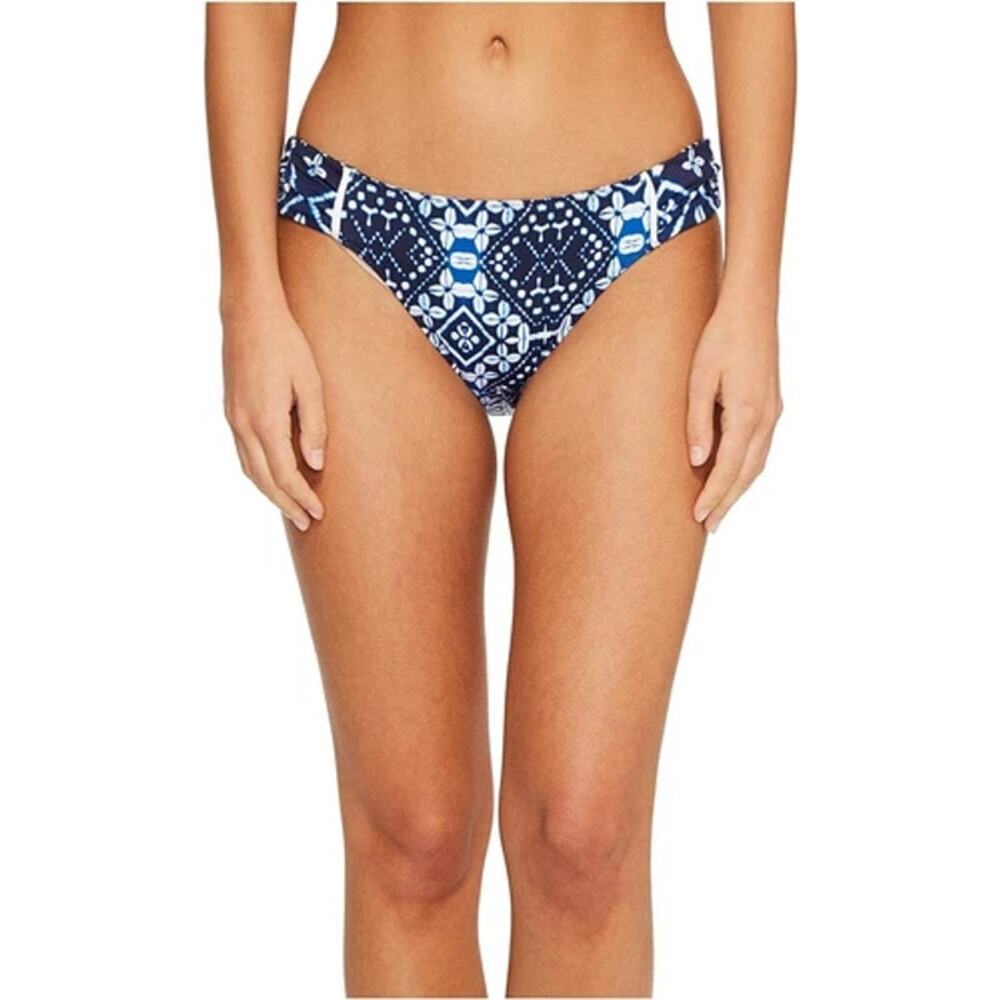 Tommy Bahama Women's Indigo Cowrie Reversible Hipster Bikini Bottom Navy XL NWT
